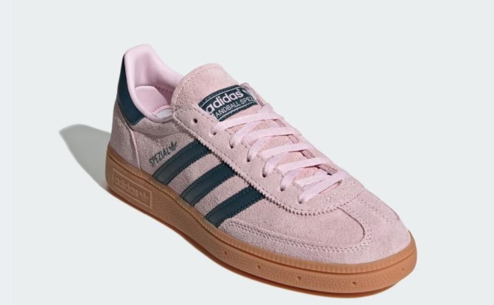 Adidas Handball Spezial Shoes sz 7.5 EU 39.5 Clear Pink / Arctic Night / Gum